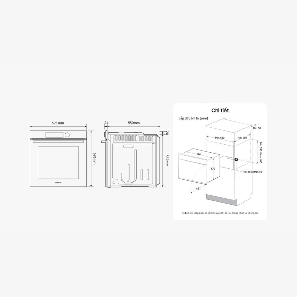 Máy Hút Mùi NK24M1030IS/UR Màu Bạc - Bếp Việt Pro