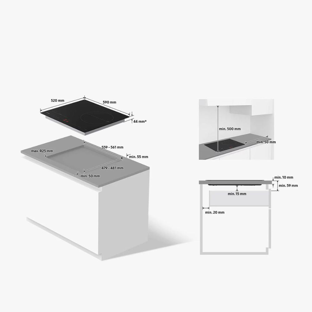 Bep Tu SAMSUNG NZ63B5046FK/SV