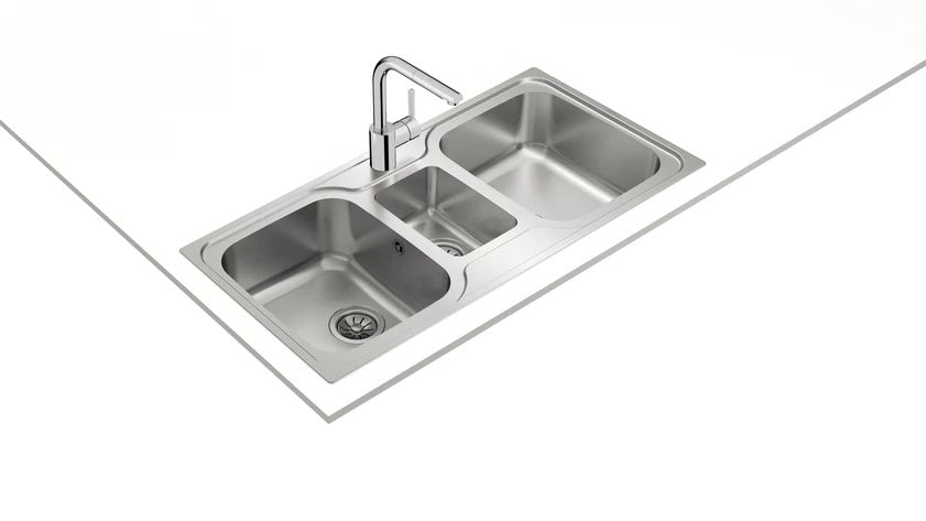 Chậu Rửa Teka Classic 2½B 10119080 2 Hộc Lớn 1 Hộc Nhỏ 1000x500 mm