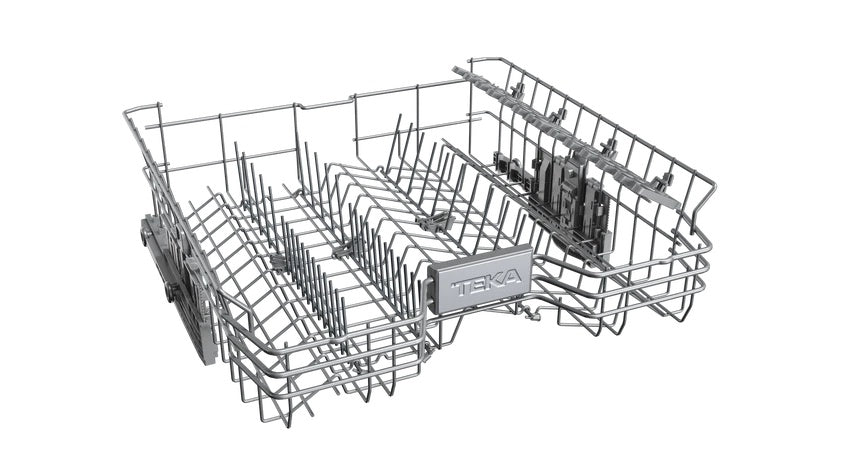 Máy Rửa Chén Teka DFI 76950 114260004 Âm Toàn Phần Màu Đen 15 Bộ Chén