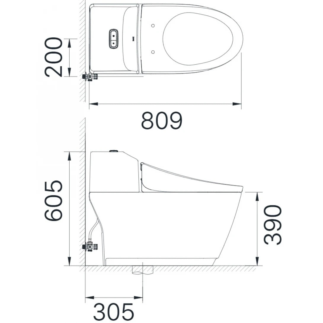 Bồn Cầu Thông Minh INAX AC-1032/CW-KA22AVN