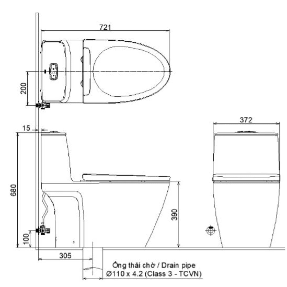 Bồn Cầu Thông Minh INAX AC-902/CW-KA22AVN