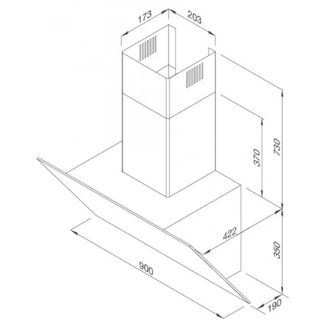 Máy Hút Khói Khử Mùi Malloca VITA V-4 Áp Tường