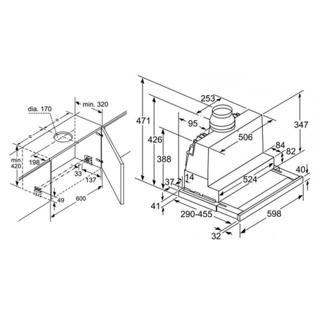 Máy Hút Mùi Bosch HMH.DFS067J50B Âm Tủ - Bếp Việt Pro