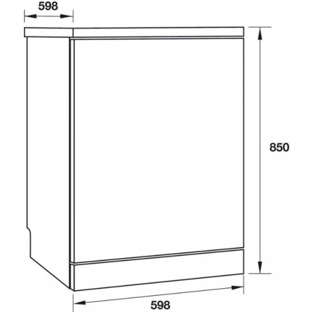 Máy Rửa Chén Hafele HDW-F60F 533.23.310 Độc Lập