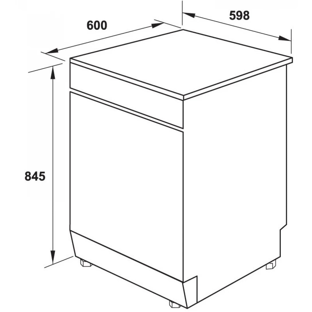 Máy Rửa Chén Độc Lập Hafele HDW-F60G 535.29.590