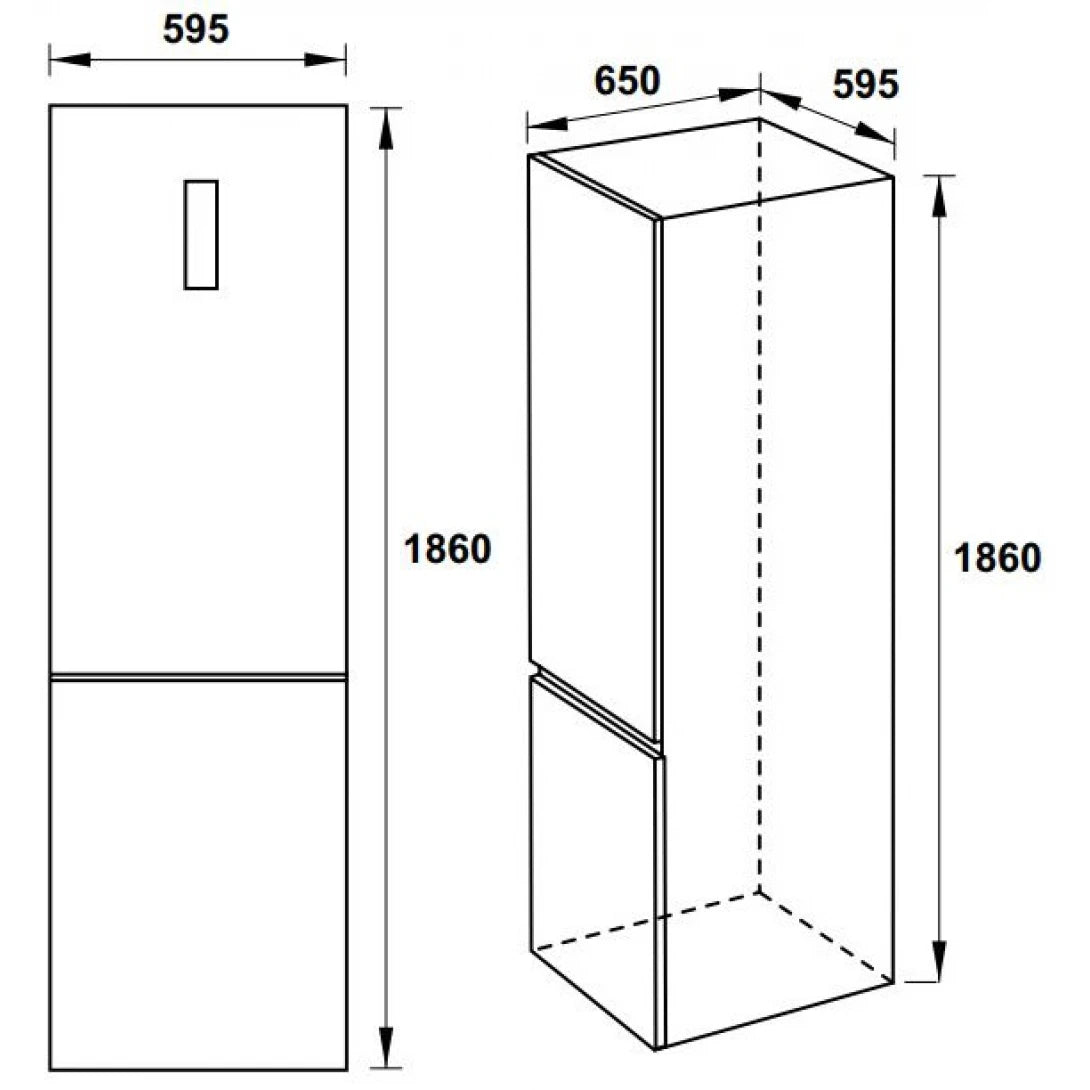 Tủ Lạnh Hafele H-BF324 534.14.230 Độc Lập Đơn