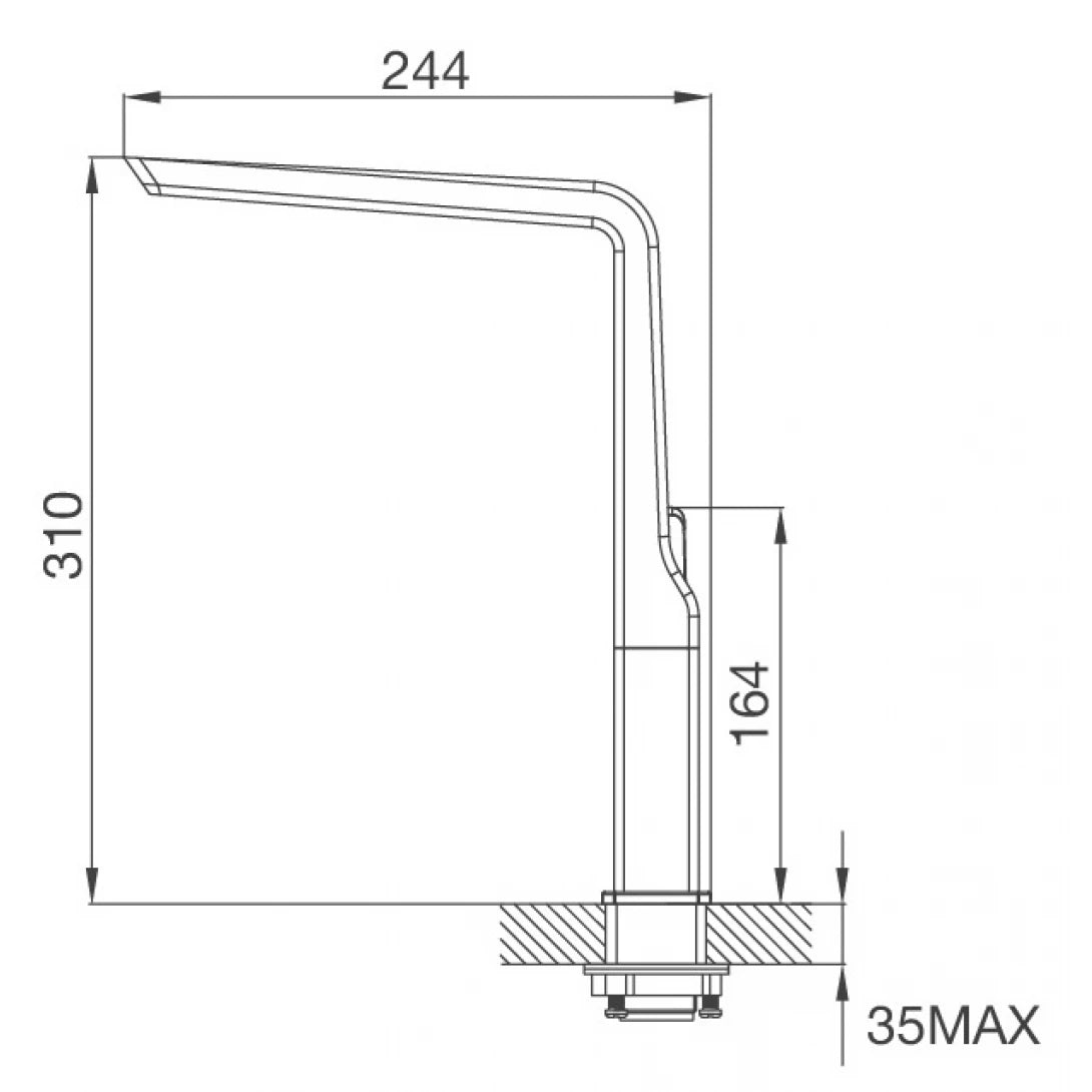 Vòi Bếp Malloca K79C Nóng Lạnh