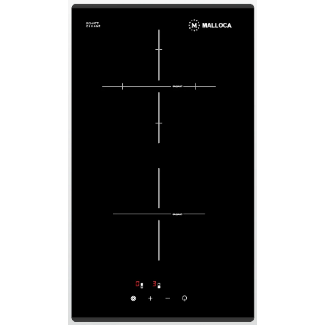 Bếp Điện Malloca MDR 302 2 Bếp Hồng Ngoại Domino