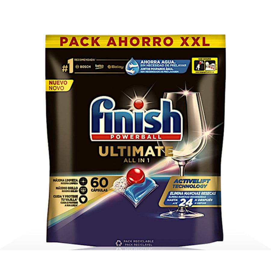 Viên Rửa Bát Finish Ultimate all in one 60 Viên - Bếp Việt Pro